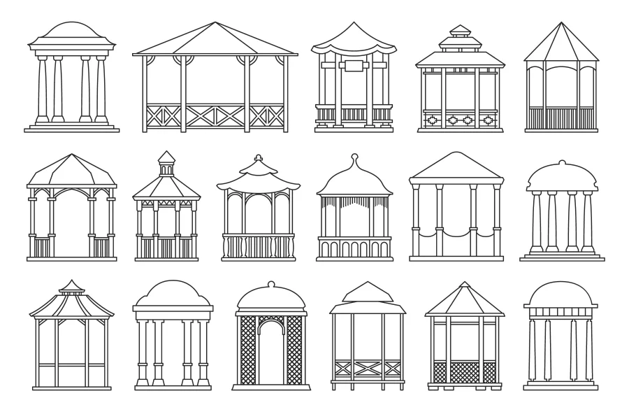 Gazebo Shapes Come in All Different Sizes and Styles