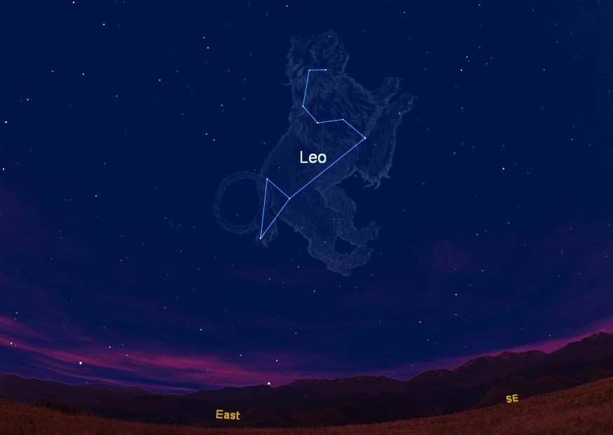 Leo The Lion Constellation